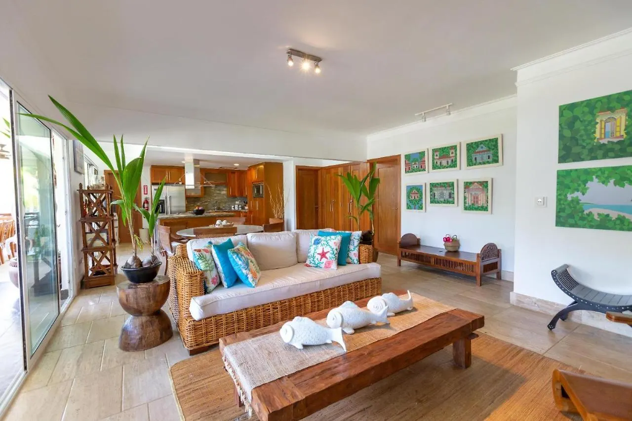 Luxurybalconesdelatlantico Beachfront Pool Apartment Las Terrenas Dominican Republic