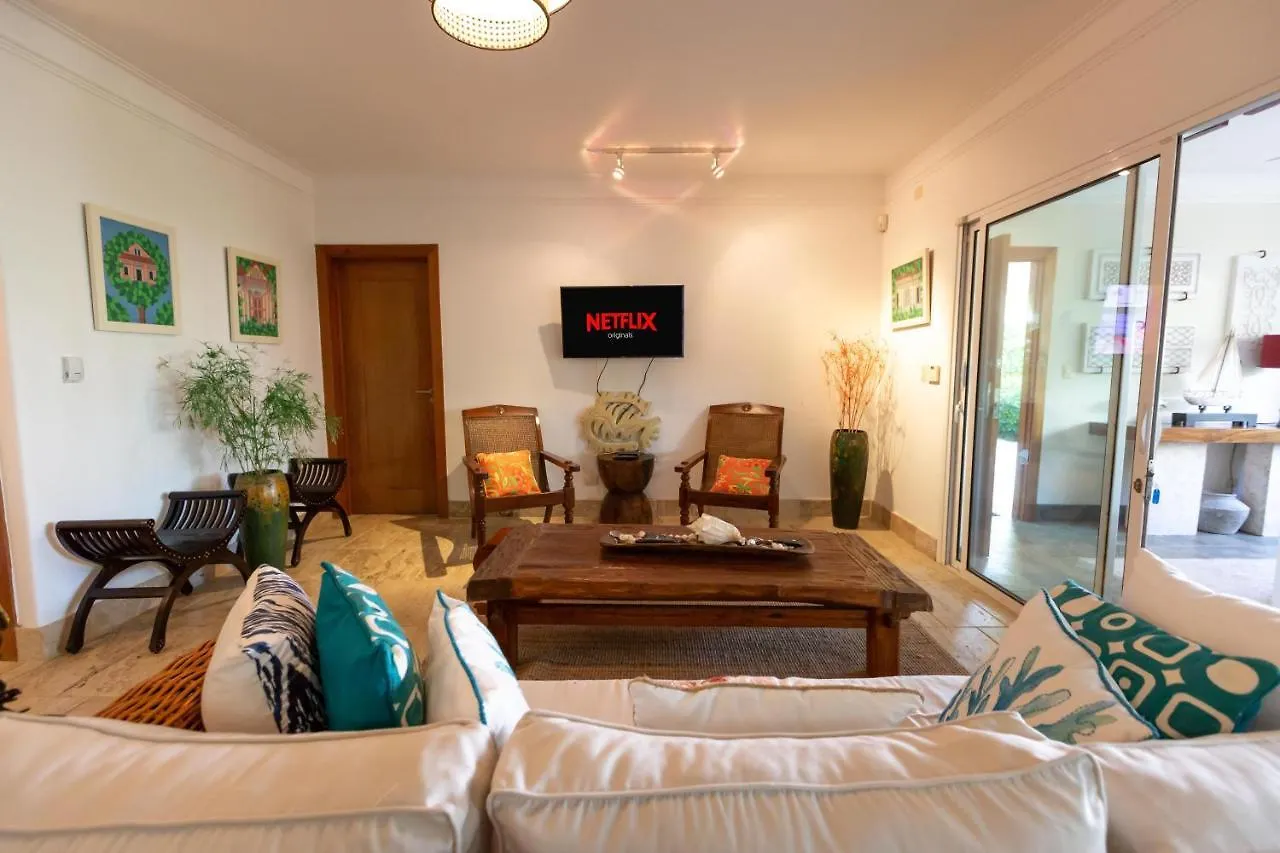 Luxurybalconesdelatlantico Beachfront Pool Apartment Las Terrenas Dominican Republic
